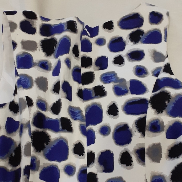 A-Line Patterned Dress - Picture 6 of 6